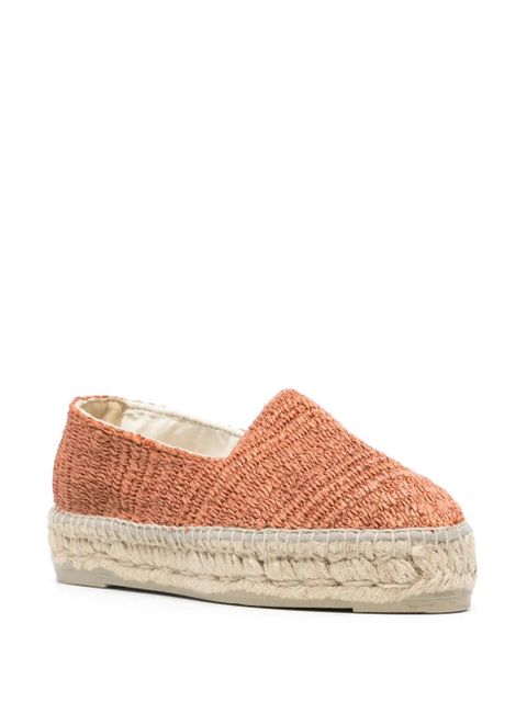 Manebi Yucatán raffia espadrilles - Orange - zdjęcie produktu nr 2