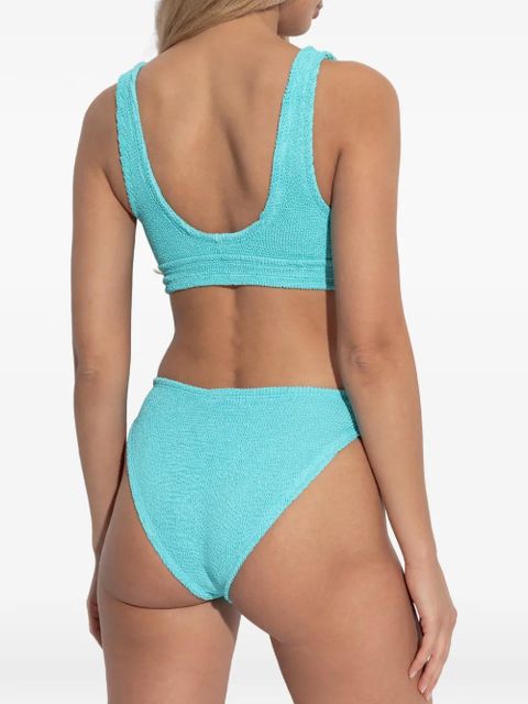 Hunza G Carla crinkle bikini - Blue
