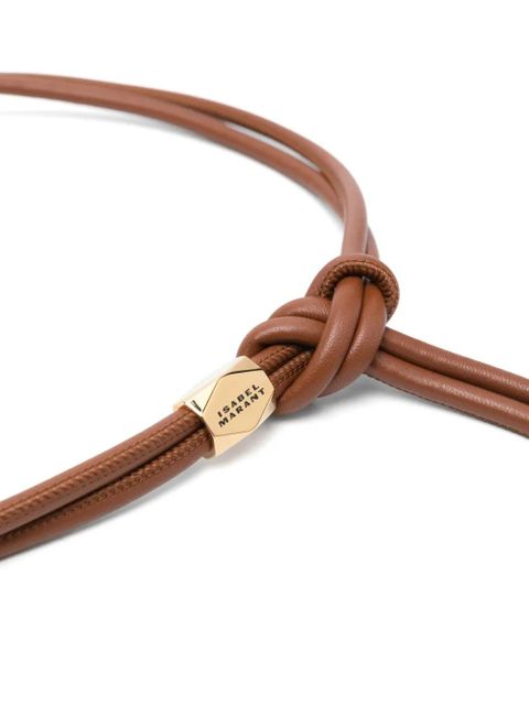 ISABEL MARANT Silvia belt - Brown - zdjęcie produktu nr 2