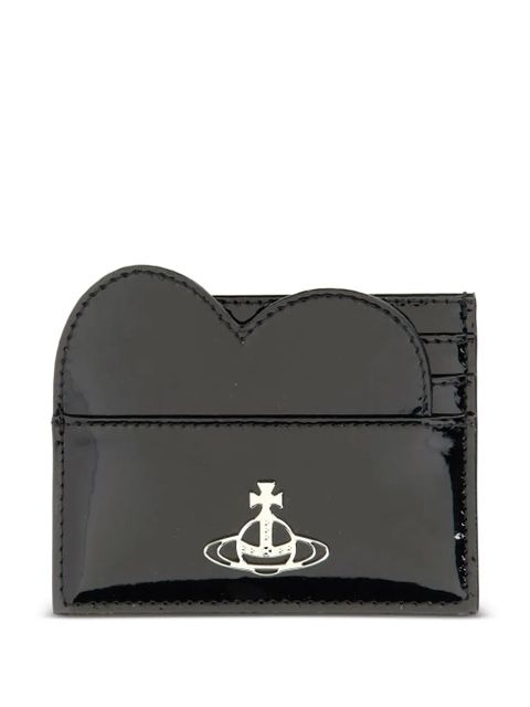 Vivienne Westwood heart card holder - Black - zdjęcie produktu nr 1