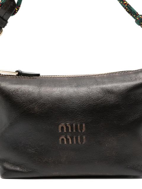 Miu Miu leather shoulder bag - Brown