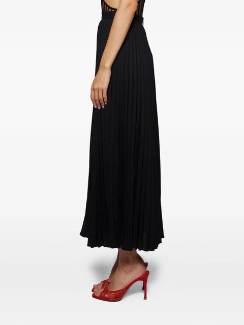 WARDROBE.NYC pleated midi skirt - Black - zdjęcie produktu nr 2