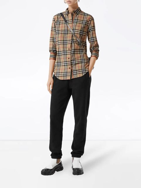 Burberry Vintage Check button-down shirt - Brown - zdjęcie produktu nr 2