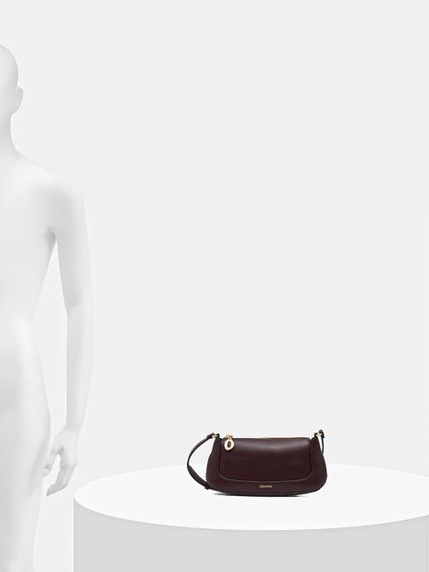 Calvin Klein torebka kolor fioletowy LV04F1046G