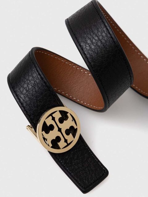 Tory Burch pasek skórzany dwustronny 1" Miller Reversible - zdjęcie produktu nr 1