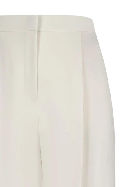 Max Mara Manetta pleated trousers - White