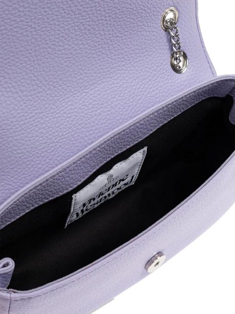 Vivienne Westwood Orb-plaque shoulder bag - Purple