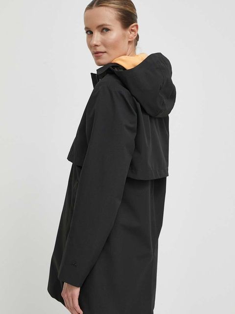 Helly Hansen kurtka przeciwdeszczowa damska kolor czarny przejściowa 54090 - zdjęcie produktu nr 2