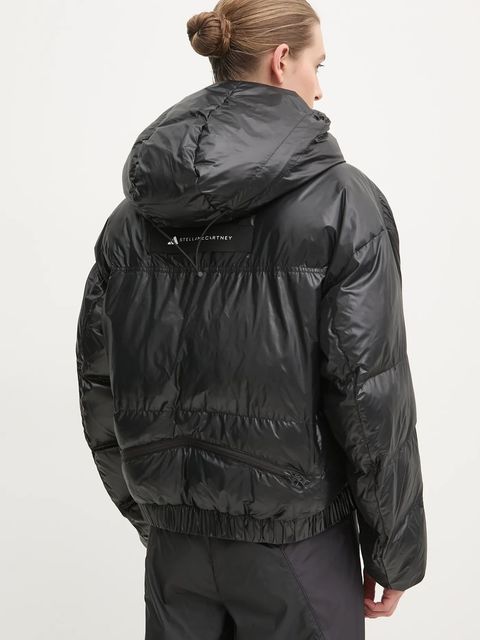 adidas by Stella McCartney kurtka TrueNature damska kolor czarny zimowa IW9842 - zdjęcie produktu nr 2