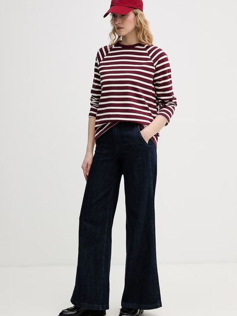 United Colors of Benetton longsleeve damski bawełniany - zdjęcie produktu nr 1