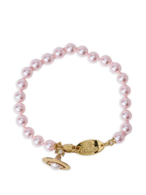 Vivienne Westwood spherical beads charm bracelet - Gold - zdjęcie produktu nr 1