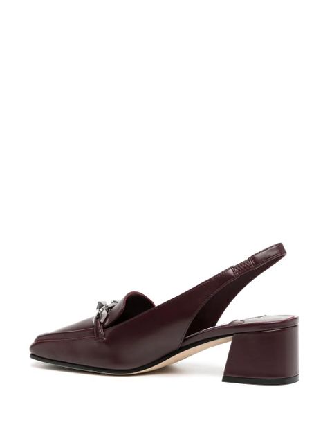 Jimmy Choo 45mm Diamond Tilda mules - Red