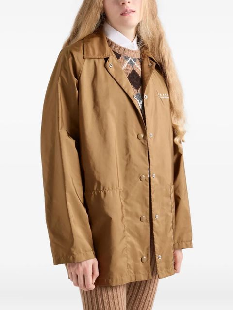 Prada Re-Nylon lightweight jacket - Brown