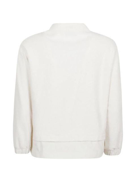 Moncler zip-up panelled cardigan - Neutrals - zdjęcie produktu nr 2
