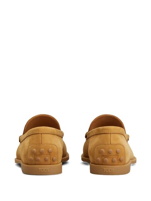 Tod's penny-strap driving loafers - Neutrals