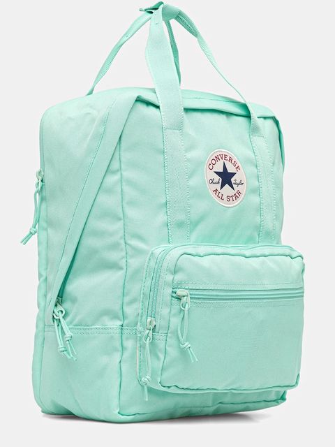 Converse plecak kolor zielony duży gładki 10027893-A02