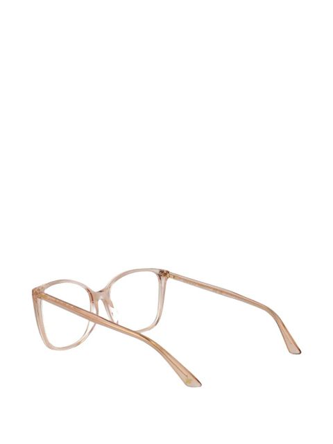 Gucci Eyewear cat-eye frame glasses - Neutrals