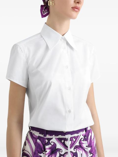 Dolce & Gabbana stretch-cotton shirt - White