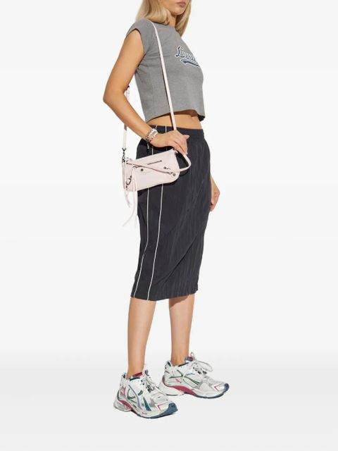 Balenciaga pleated midi skirt - Black