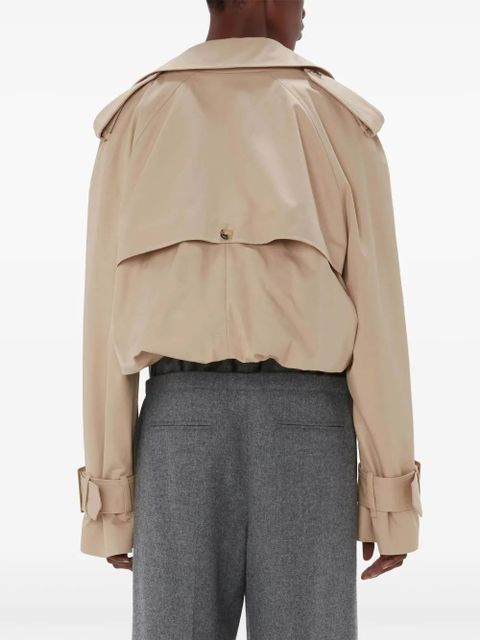 JW Anderson cropped trench coat - Neutrals