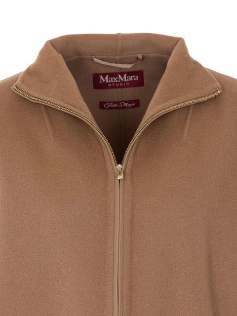 Max Mara Mstpino high-neck jacket - Neutrals