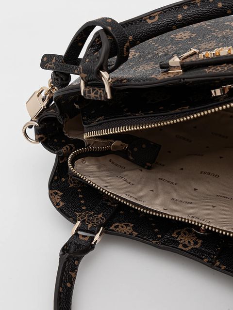 Guess torebka SILIA kolor brązowy HWGP98 90060