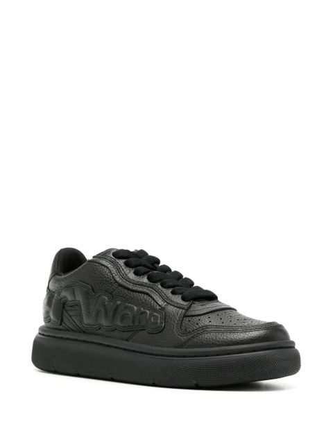 Alexander Wang Puff logo-embossed sneakers - Black - zdjęcie produktu nr 2