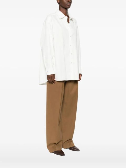 The Row cotton blend shirt - White