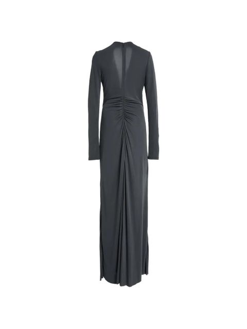 Christopher Esber ruched maxi dress - Grey - zdjęcie produktu nr 2