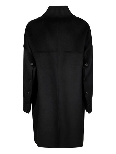 PINKO Certosa long-sleeves buttoned coat - Black - zdjęcie produktu nr 2