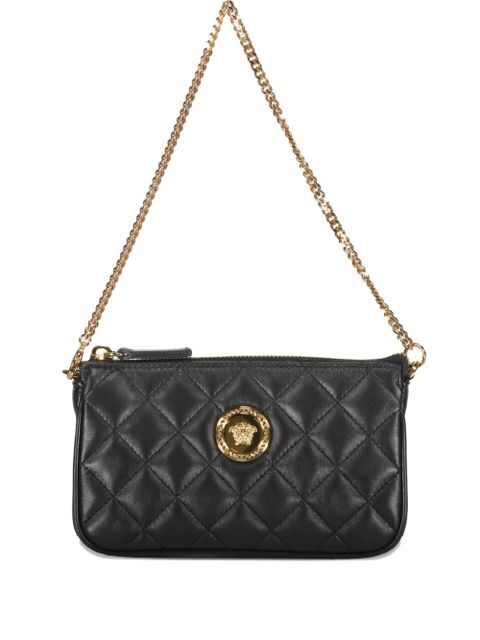 Versace quilted chain leather mini bag - Black - zdjęcie produktu nr 1