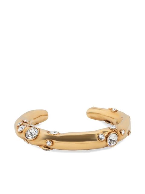 DRIES VAN NOTEN rhinestone-embellished bracelet - Gold - zdjęcie produktu nr 1