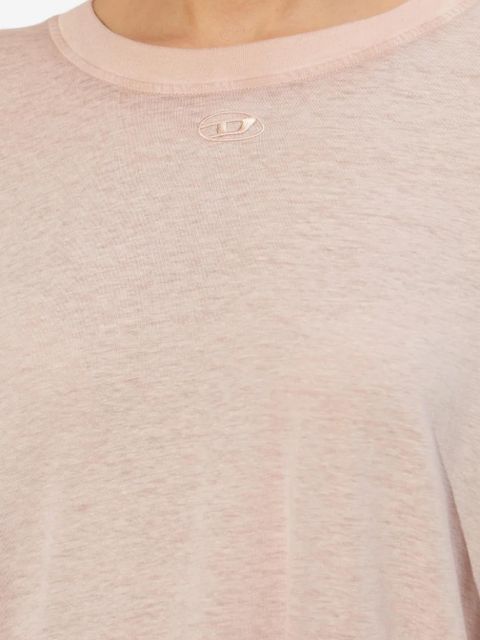 Diesel knot-detail mini dress - Neutrals