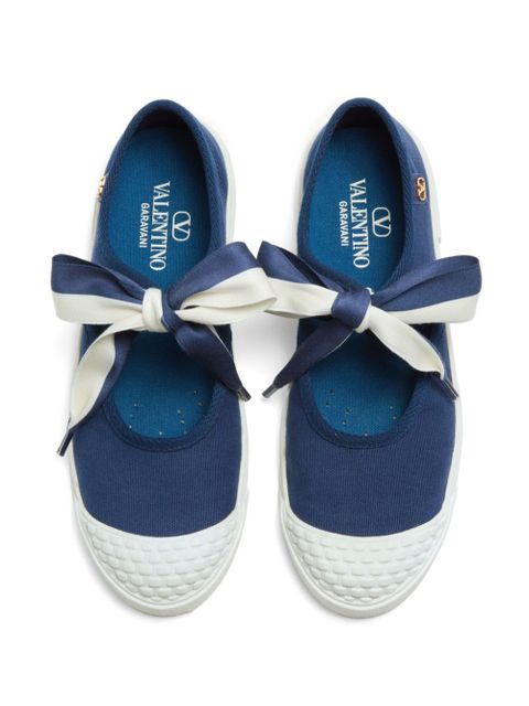 Valentino Garavani Bay By Bay ballerina sneakers - Blue - zdjęcie produktu nr 2