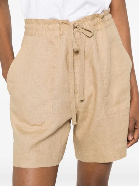 Lauren Ralph Lauren drawstring-waist patch-pocket shorts - Neutrals
