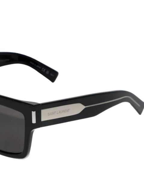 Saint Laurent Eyewear rectangle-frame sunglasses - Black - zdjęcie produktu nr 2