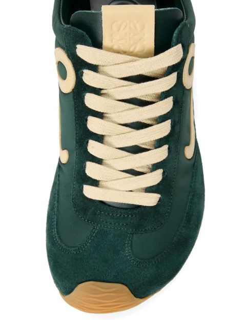 LOEWE logo sneakers - Green