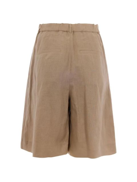 Max Mara wide-leg Bermuda trousers - Neutrals - zdjęcie produktu nr 2