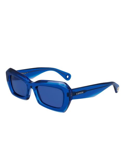 Lanvin geometric-frame sunglasses - Blue - zdjęcie produktu nr 1