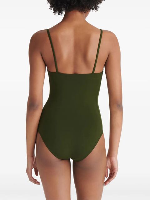 ERES Aquarelle square-neck swimsuit - Green