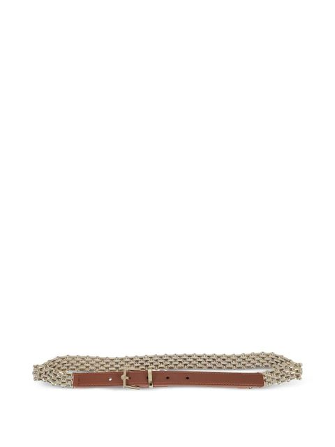 Weekend Max Mara chain buckled belt - Brown - zdjęcie produktu nr 2