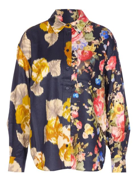 Essentiel Antwerp floral-print shirt - Blue - zdjęcie produktu nr 1