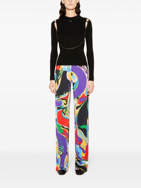PUCCI Orchidee print trousers - Purple - zdjęcie produktu nr 2
