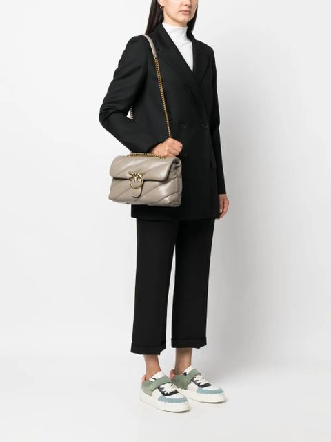 PINKO Classic Love Puff shoulder bag - Brown - zdjęcie produktu nr 2