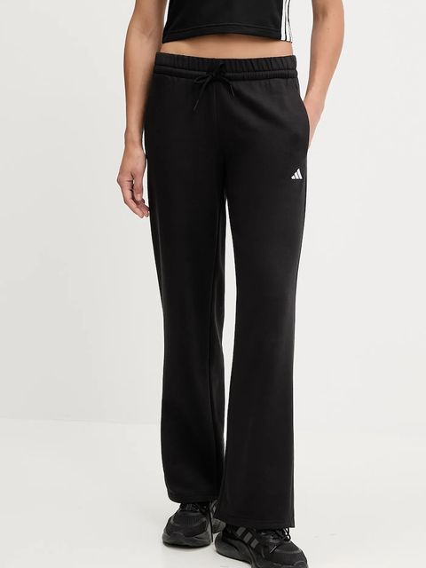 adidas spodnie dresowe Essentials damskie kolor czarny gładkie JC5921 - zdjęcie produktu nr 1