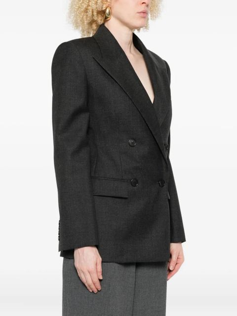 Givenchy double-breasted button jacket - Grey