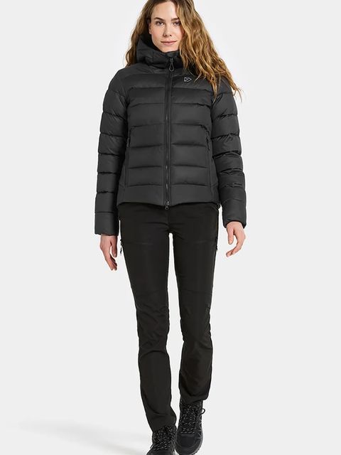 Didriksons kurtka TEJLA kolor czarny zimowa 505887 - zdjęcie produktu nr 2