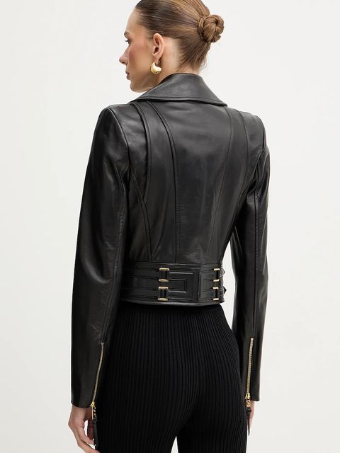 Elisabetta Franchi ramoneska skórzana