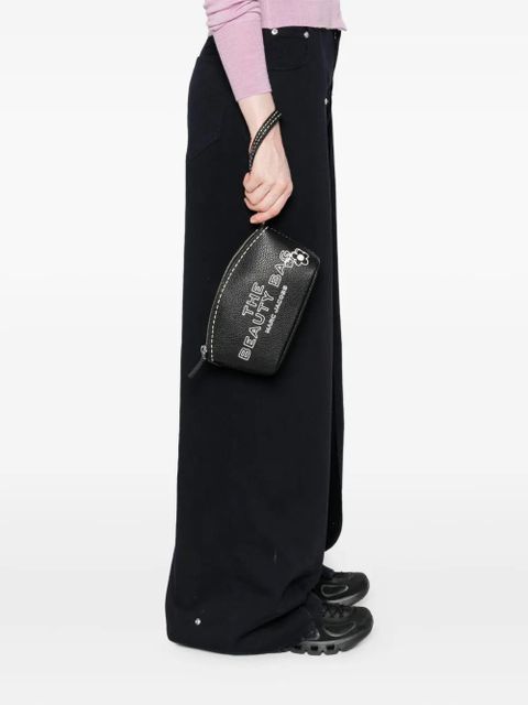 Marc Jacobs lettering-print make-up bag - Black - zdjęcie produktu nr 2