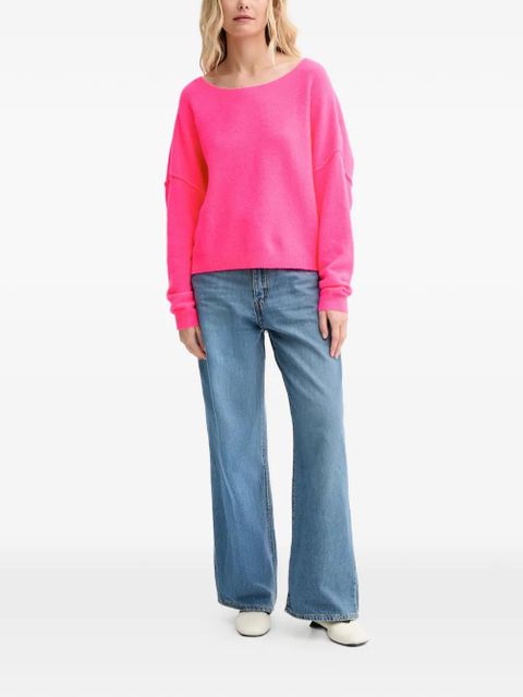 American Vintage Damsville seam-detail sweater - Pink - zdjęcie produktu nr 2